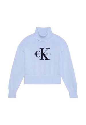 Calvin Klein Jeans, LOGO - Πουλόβερ - sweet blue
