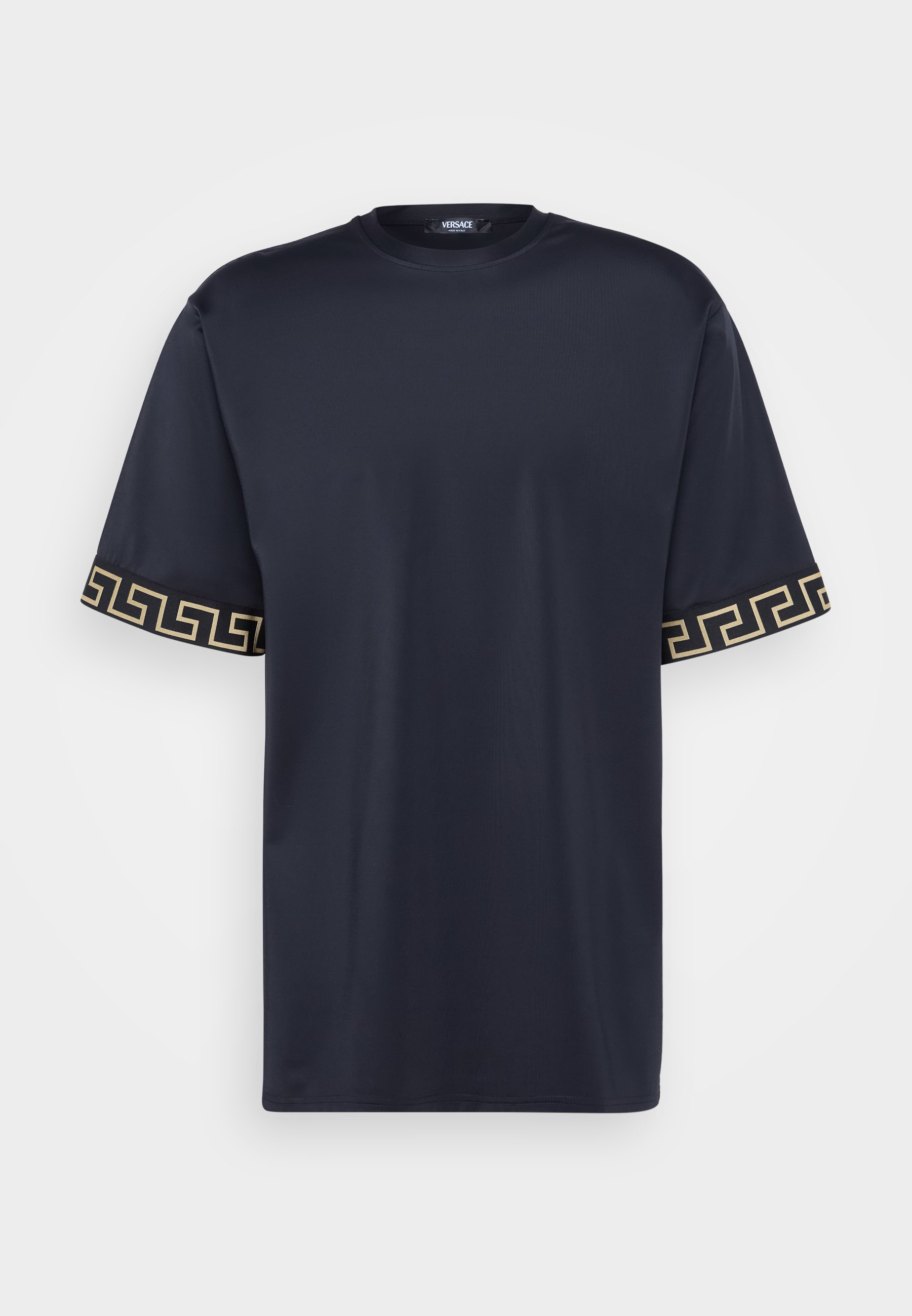VERSACE Small Medusa Ｔシャツ Versace - T-shirt z nadrukiem/czarny - Zalando.pl