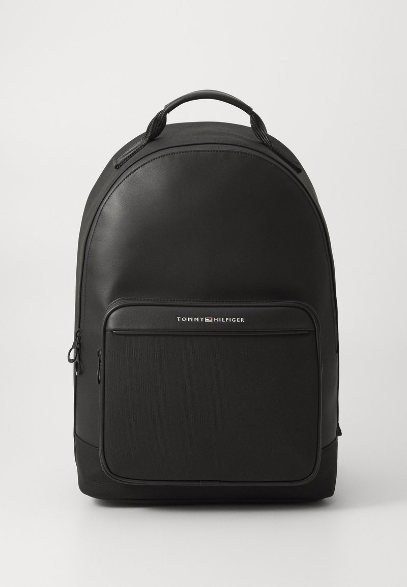black leather tommy hilfiger backpack Amazon.com | Gia II Gifting Hang Tag Medium Envelope Flap w/Hangoff-High Shine Saffiano PVC One Size providing a safe and convenient storage option for your tech devices Tommy Hilfiger FOUNDATION BACKPACK UNISEX