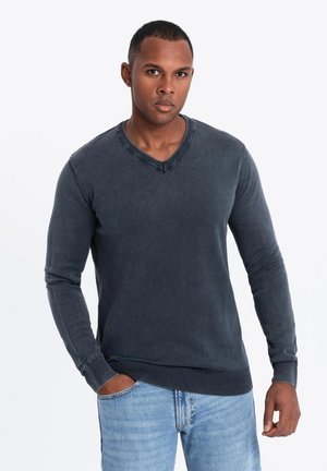 Ombre WASHED - Maglione - navy blue