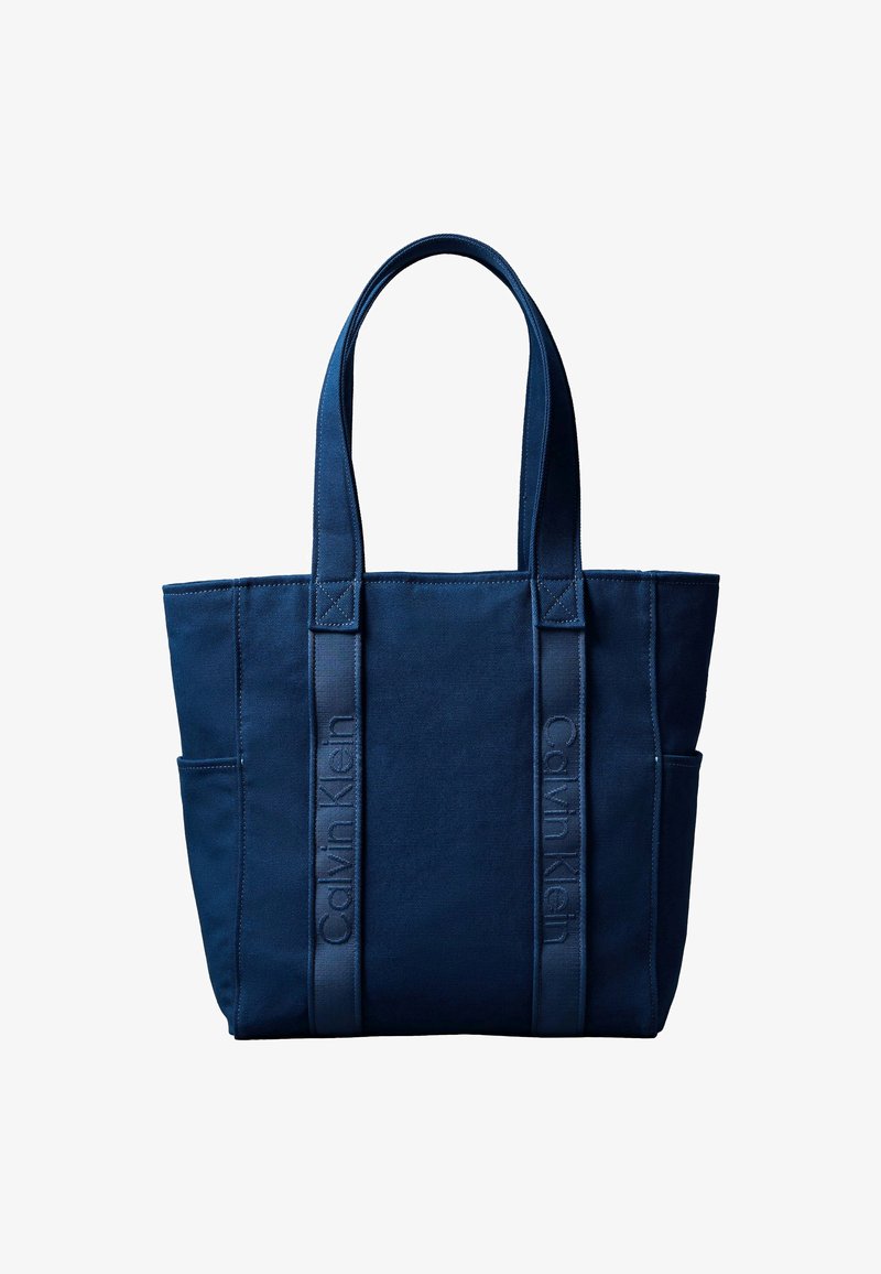 Calvin Klein WEBBING STRAP TOTE Tote Bag Ensign Blue blue Zalando calvin-klein-webbing-strap-tote-tote-bag-ensign-blue-blue-zalando