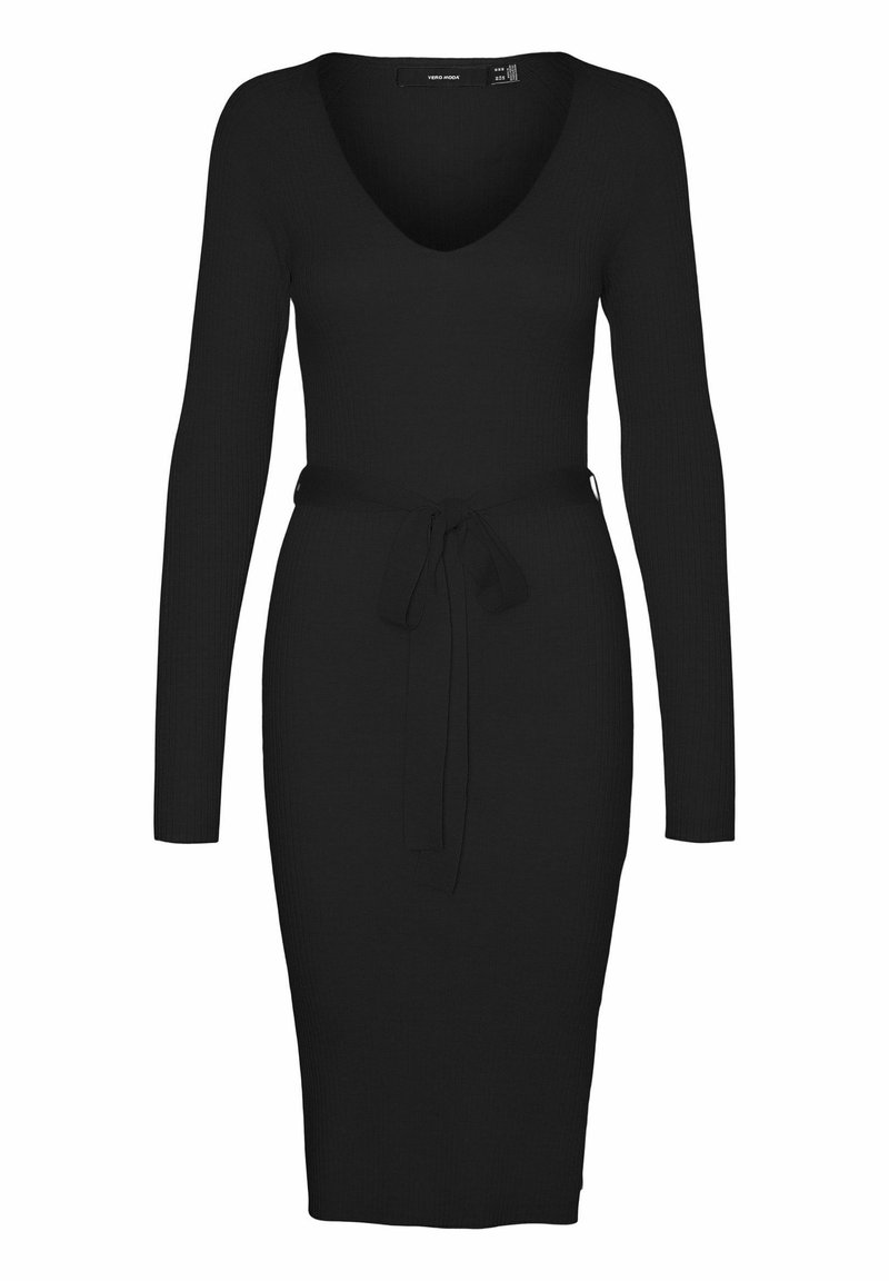 Vero Moda Gebreide jurk zwart Vero Moda Gebreide jurk zwart