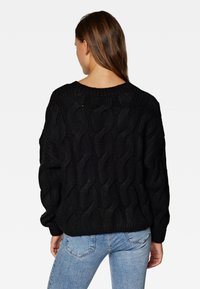 Mavi V NECK  - Strickpullover - black