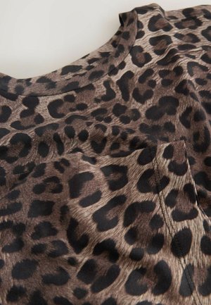 Next RELAXED BOXY ELBOW LENGTH CREW NECK - T-shirt - bas - animal