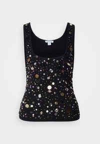 VEST WITH SEQUINS AND BEADING - Μπλούζα - multi