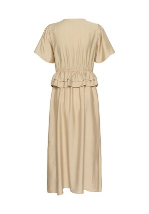 Kaffe, KAJASMIN VNECK FRILL - Gallakjole - smoke gray cc