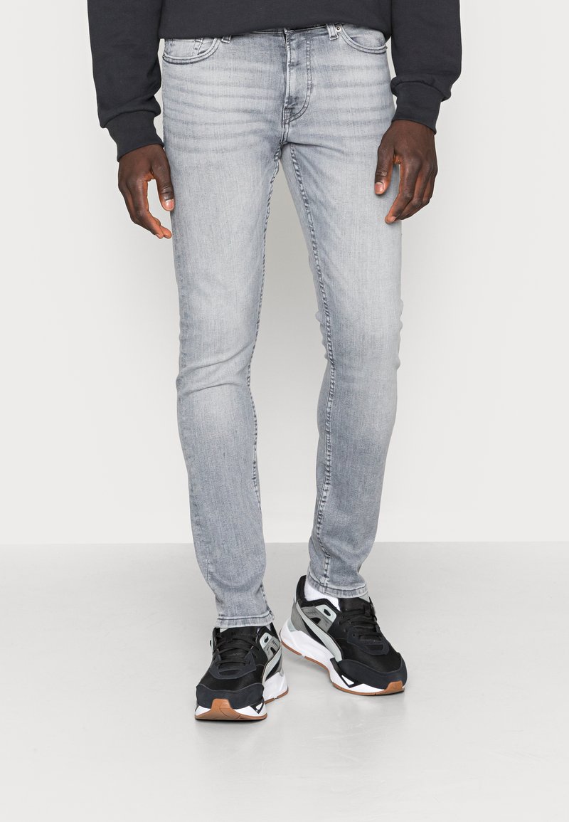 ONLY & SONS ONSLOOM Slim Fit Jeans voor mannen, lage taille, slim fit jeans, Grey denim, 31W / 32L