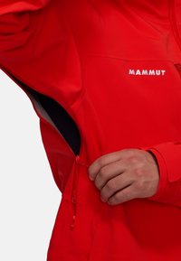 Mammut STONEY HOODED - Giacca hard shell - mammut red