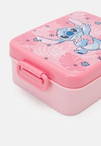 Kidzroom DRINKING BOTTLE STITCH BON APPETIT LUNCH BOX SET UNISEX - Lancheira - pink