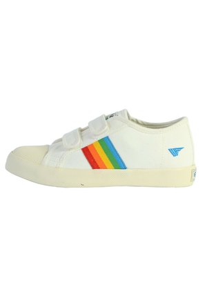 BASKET COASTER RAINBOW  - Zapatillas - off white multi