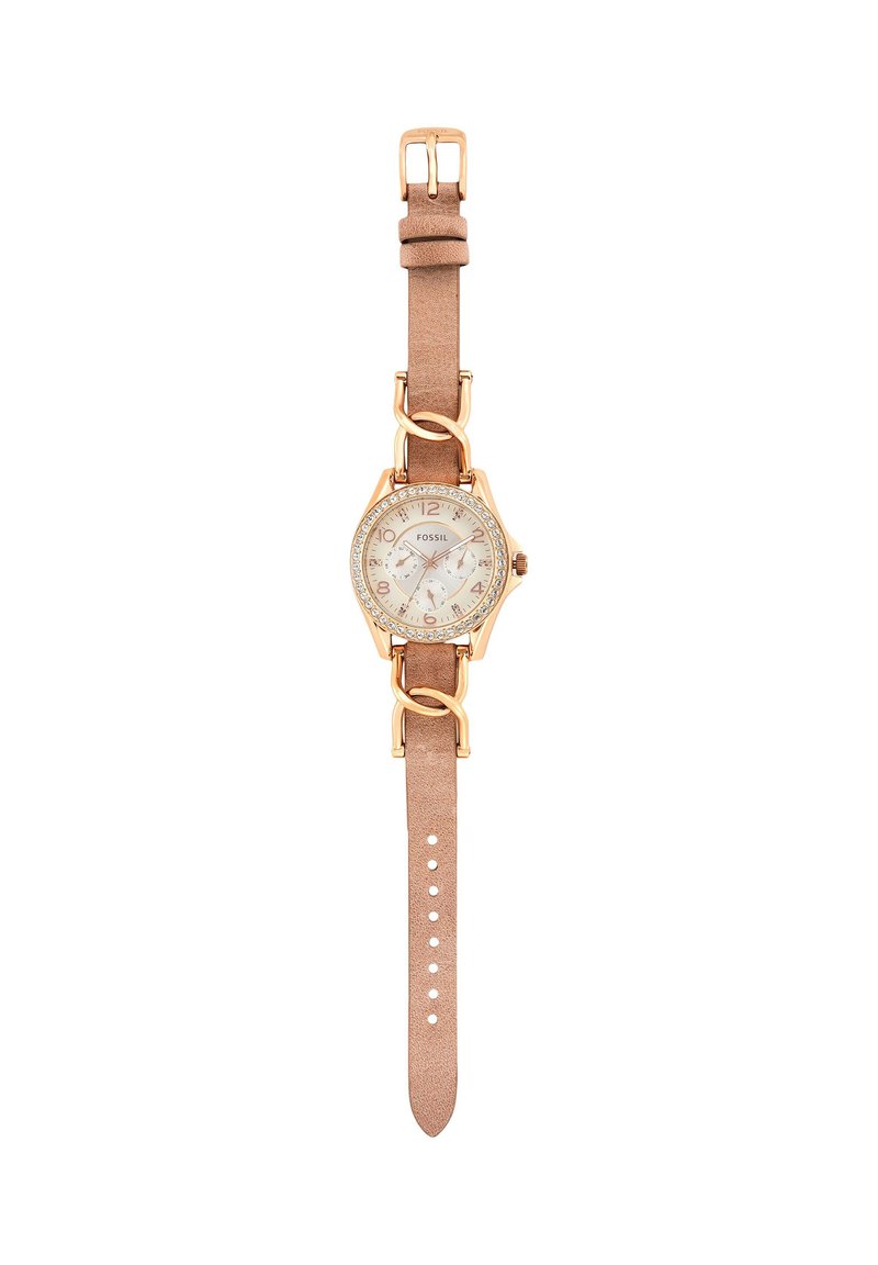 Fossil RILEY - Horloge - silver-coloured/zilverkleurig