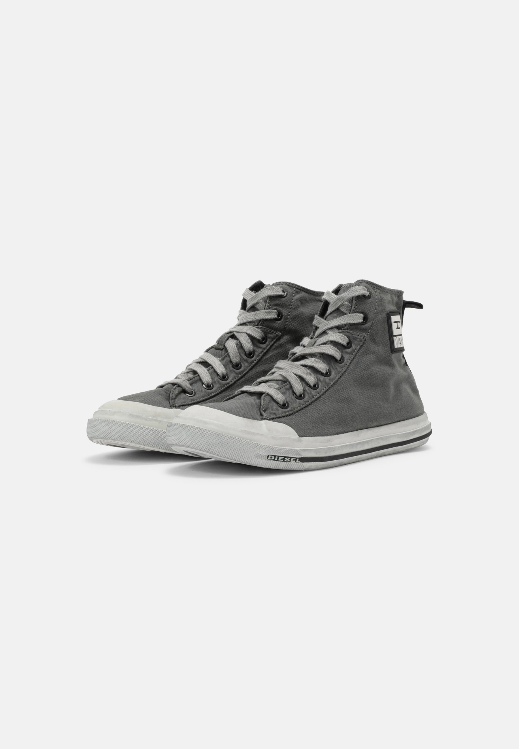 Diesel ASTICO MID CUT - Zapatillas altas - gunmetal/gris - Zalando.es