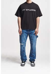 2Y Studios Džíny Relaxed Fit - blue denim