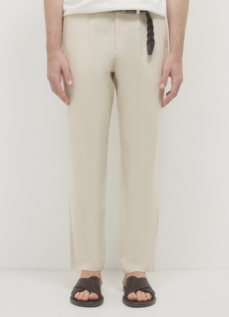 Calliope TINTA - Chino - beige chiaro melange