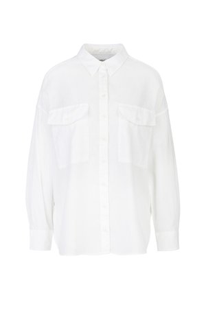 Overhemdblouse - white