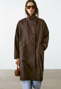 Massimo Dutti - IN WATER REPELLENT  - Trenchcoat - BROWN Miniatuurafbeelding 1