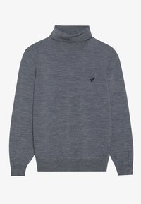 Pier One Strickpullover - mottled dark grey