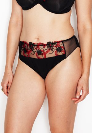 IMELDA - Slip - multico noir