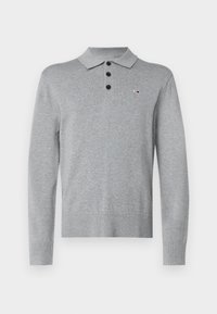 SLIM ESSENTIAL SWEATER - Ilgarankovis viršutinės dalies drabužis - grey