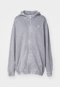 adidas Originals ZIP HOOD - Φούτερ με φερμουάρ - grey three