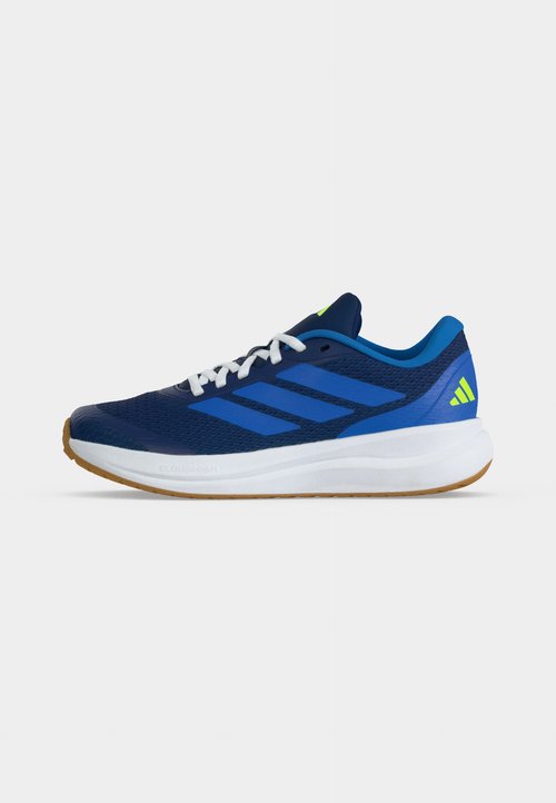 adidas RUNFALCON 6 UNISEX - Road running shoes - dark blue/bright royal/lucid lemon — photo 2