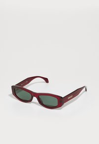 Unausgewählt, transparent/bordeaux