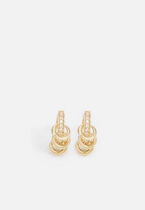 PIERCED HUGGIES - Øreringe - gold-coloured