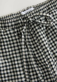 REGULAR FIT - PULL ON BOXER - Rövidnadrágok - black white gingham