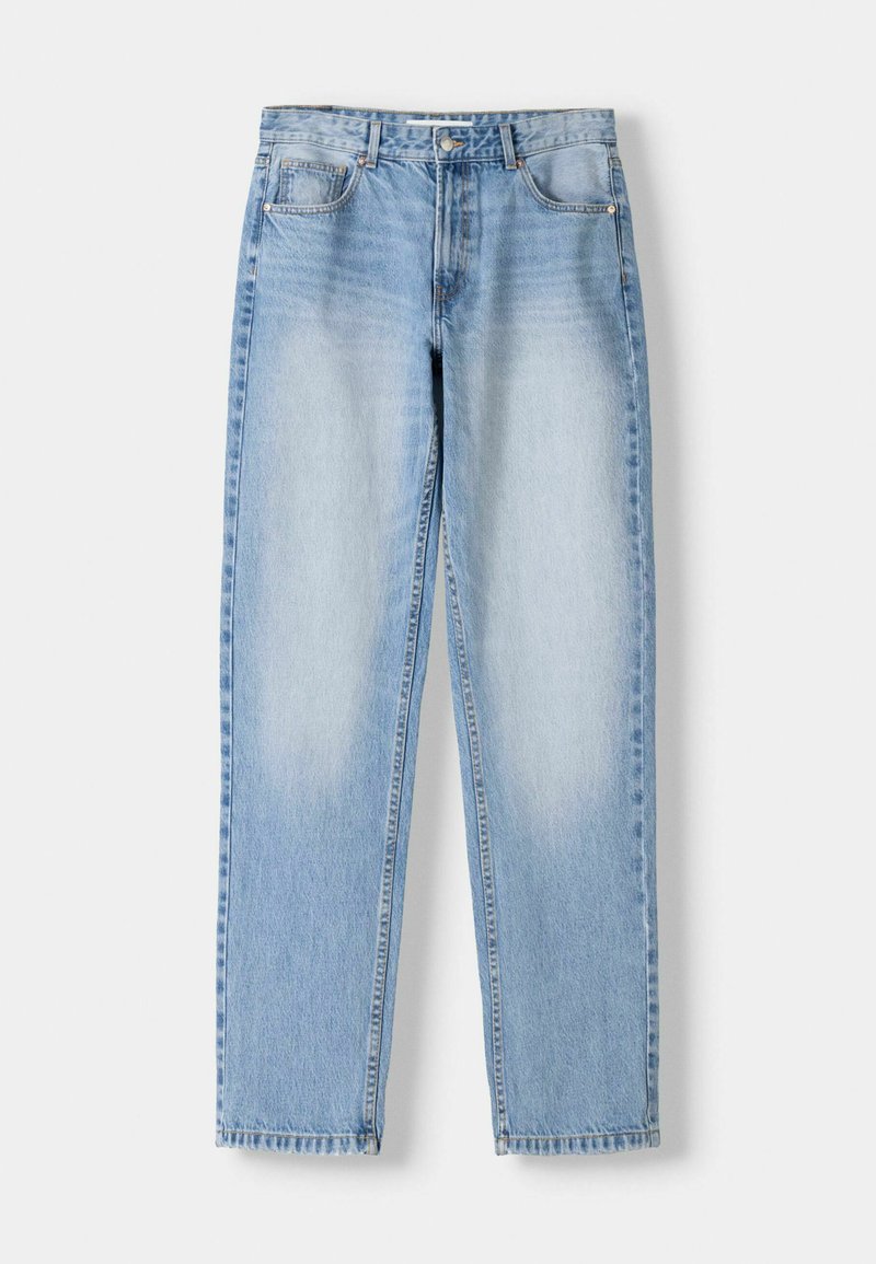 Bershka Straight leg jeans lichtblauw