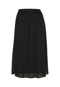 Kaffe A-linjainen hame - mottled black