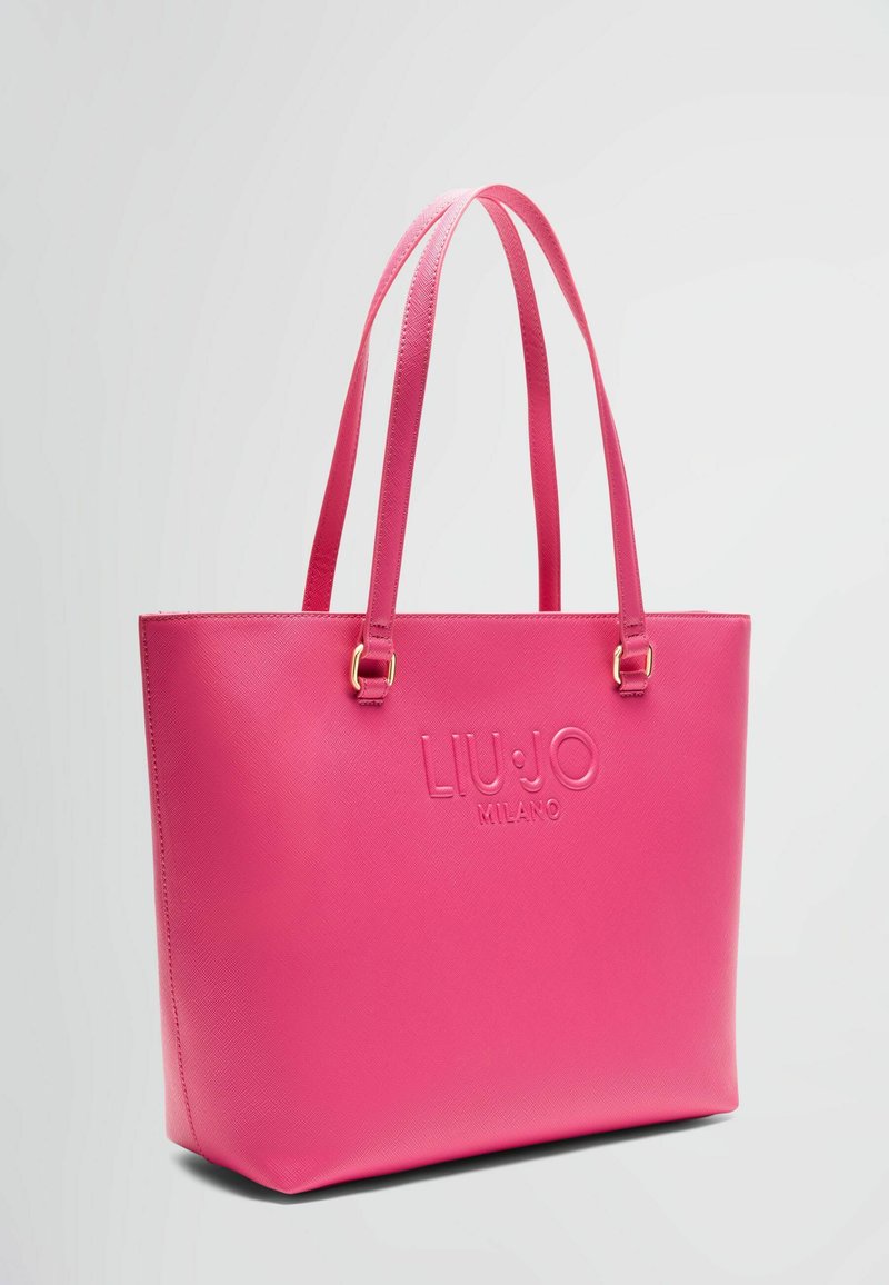 LIU JO SHOPPING WITH LOGO - Shopping bag - pink/fuxia - Zalando.it