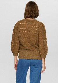 Nümph NURIETTA POINTELLE PULLOVER - Džemperis - kangaroo