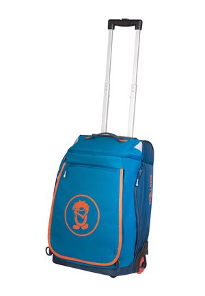 TROLLKIDS, BAGS UNISEX - Wheeled suitcase - atlantic blue dark navy glow orange