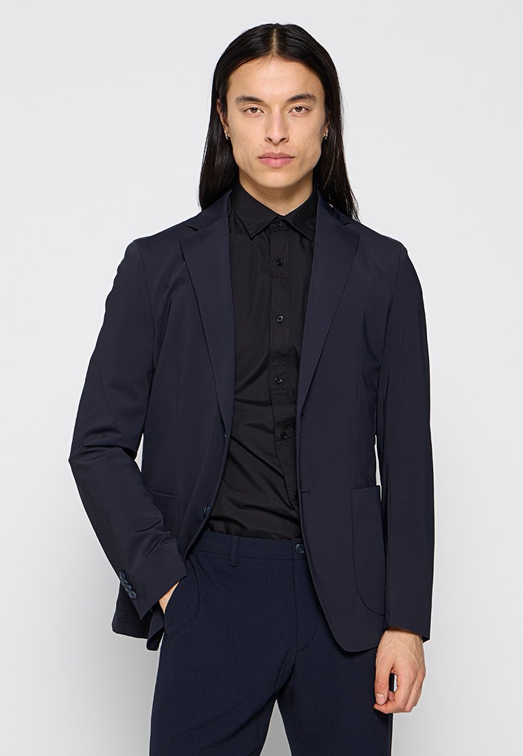 Hechter Paris Veste de costume bleu marine