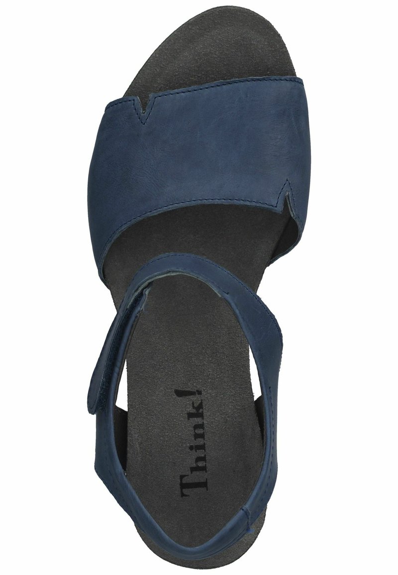 Damen Sneaker | Think Plateausandalette indigo/blau - JG26381 Damen Sneaker | Think Plateausandalette indigo/blau - JG26381
