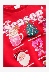 Selezionato, red tis the season festive icons