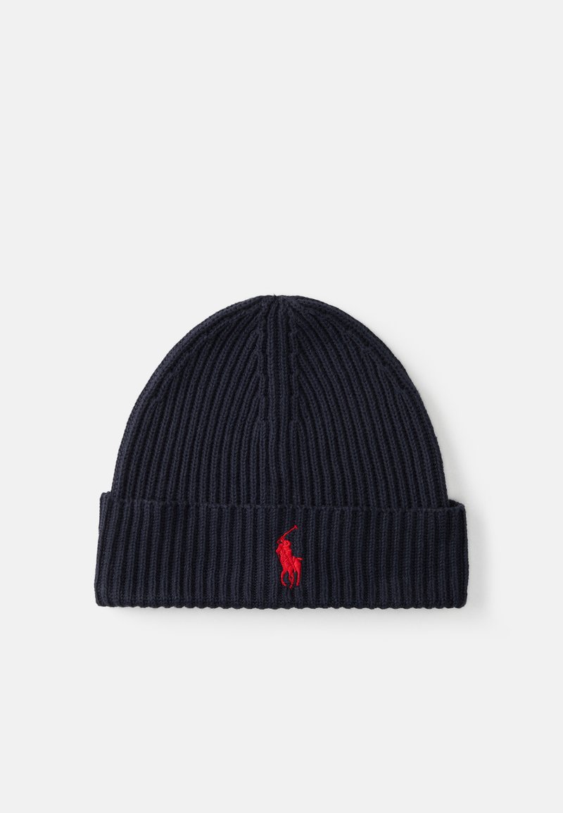 Polo Ralph Lauren COLD WEATHER UNISEX - Bonnet - hunter navy/noir ...