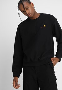 Carhartt WIP AMERICAN SCRIPT - Camisola - black