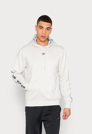 REPEAT HOODIE - Kapuzenpullover - light bone/smoke grey/iron grey