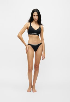 Emporio Armani, PARTE BASSA 2 PACK  - String - black