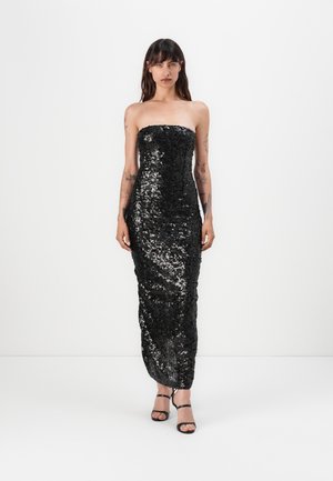 Pinko NINTENDO FULL MIX PAILLETTES - Juhlamekko - nero limousine