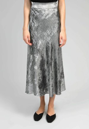 Jupe trapèze - argent