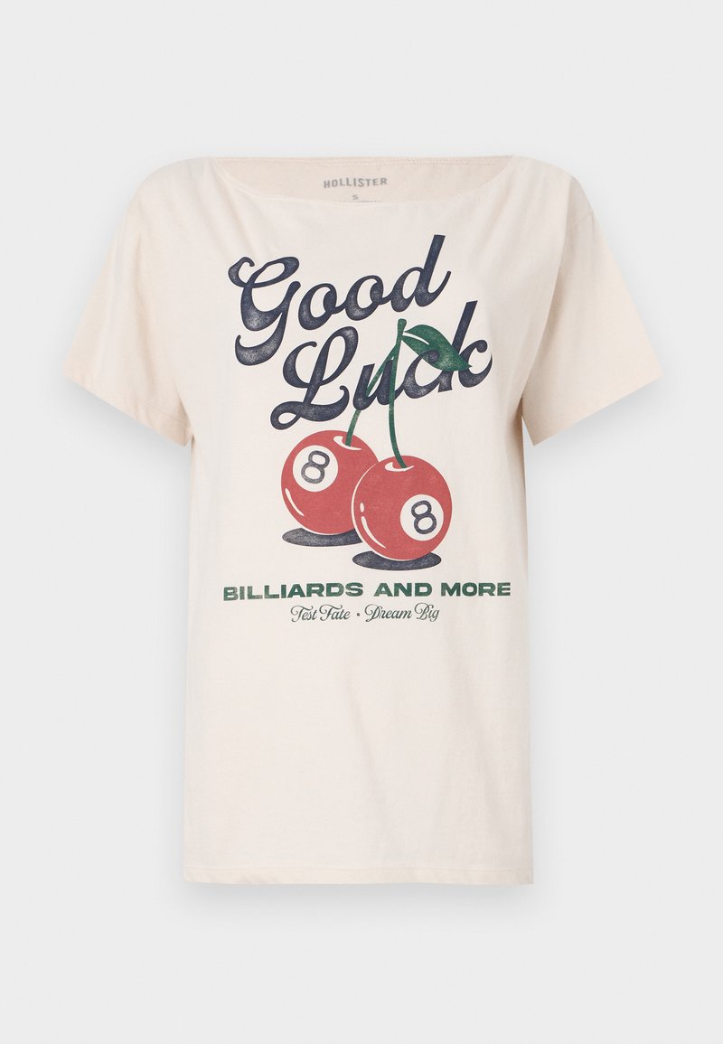 Hollister Co. T-shirt print grijs Hollister Co. T-shirt print grijs