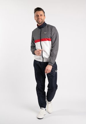 RETICOLO TRAININGSANZUG - Tuta - navy tango red