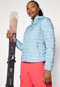 Spyder ZENITH HOODED JACKET - Pūkinė striukė - blue drift