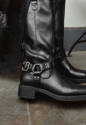 Next Cowboy és motoros csizmák - black