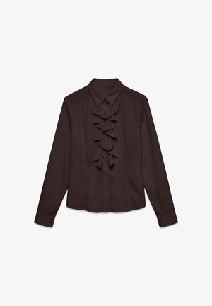 Vero Moda, AWBIZZY, brązowy melanż