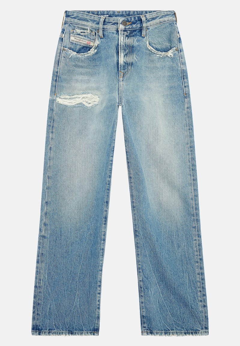 Diesel Straight leg jeans blauw Diesel Straight leg jeans blauw