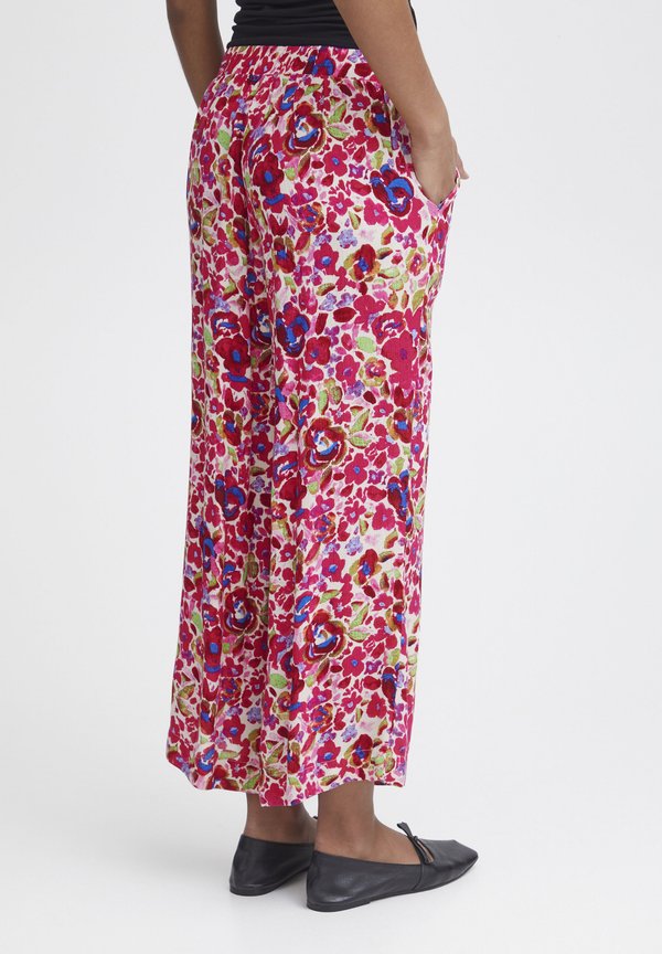 IHMARRAKECH - Trousers - love potion flower aop2