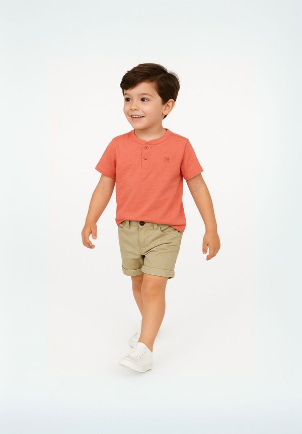 ADJUSTABLE WAIST - Shorts - stone